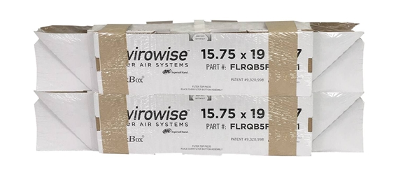 Genuine Trane American Standard QuikBox Filter FLRQB5FR16M11 (16-3/4 x 20-1/2 x 5), MERV 11; 2PK FLRQB5FR16M11, trane, filter, air, filters, furnace, american standard