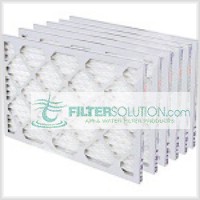 8x20x1 Pleated Air Filter, Actual Size 