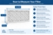 2" Custom Size Build Your Own Pleated Air Filters  - CP2-.0.06PK