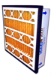 20x30x5 MERV 11 Practical Pleat Return Grille Filter - PPF-20305 