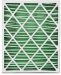 24x24x4 Pleated Air Filter, MERV 13 - PF24244-M13