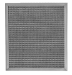 12x30x1 Aluminum Electrostatic Washable Air Filter Merv 9    - DEF123001