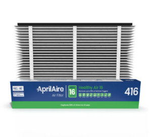 Genuine AprilAire 416 16x25x4 MERV 16 Air Filter Genuine AprilAire 416 16x25x4 MERV 16 Air Filter