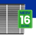 Genuine AprilAire 416 16x25x4 MERV 16 Air Filter - 416