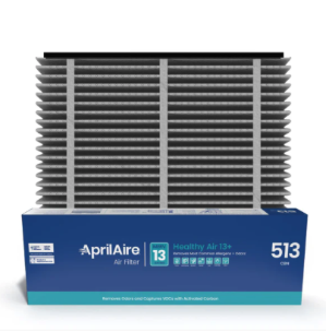 Genuine AprilAire 513CBN 31x28x4 MERV 13+ Carbon Air Filter Genuine AprilAire 513CBN 31x28x4 MERV 13+ Carbon Air Filter