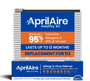 Genuine Aprilaire 113/3F113/UK113 (Replaces 113) 16x20x3 MERV 13 Air Filter Genuine Aprilaire 113/3F113/UK113 (Replaces 113) 16x20x3 MERV 13 Air Filter