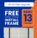 Genuine Aprilaire 1413 16x25x5 MERV 13 Upgrade Kit - 1413