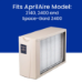 Genuine Aprilaire 1413 16x25x5 MERV 13 Upgrade Kit - 1413