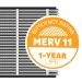 Genuine AprilAire 610 16x25x4 MERV 11 Air Filter - 610