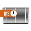 Genuine AprilAire 613 16x25x4 MERV 13 Air Filter Genuine AprilAire 613 16x25x4 MERV 13 Air Filter