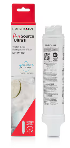Genuine Frigidaire EPTWFU01 PureSource Ultra II Water & Ice Refrigerator Filter Genuine Frigidaire EPTWFU01 PureSource Ultra II Water & Ice Refrigerator Filter