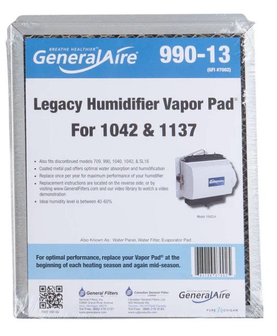 Genuine GeneralAire 990-13 Humidifier filter Genuine GeneralAire 990-13 Humidifier filter