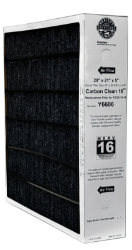 Genuine Lennox Y6606 Healthy Climate 100908-12 Pleated Carbon Air Filter 21 x 20 x 5 Inch MERV 16 Genuine Lennox Y6606 20x21x5 MERV 16 For PCO3-14-16 