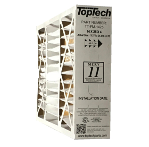 Genuine TopTech TT-FM-1425 Air Filter 14x25x4 MERV 11  Genuine TopTech TT-FM-1425 Air Filter 14x25x4 MERV 11 