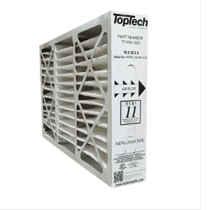 Genuine TopTech TT-FM-1625 16x25x4 MERV 11 Air Filter Genuine TopTech TT-FM-1625 16x25x4 MERV 11 Air Filter