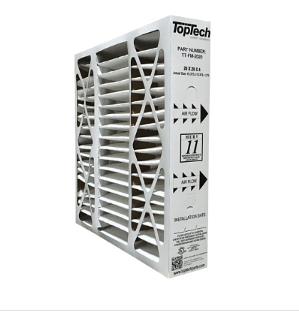 Genuine TopTech TT-FM-2020 20x20x4 MERV 11 Air Filter Genuine TopTech TT-FM-2020 20x20x4 MERV 11 Air Filter