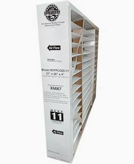 Genuine Lennox X6667 21x26x4 MERV 11 Healthy Climate 100898-05 Pleated Air Filter Genuine Lennox X6667 21x26x4 MERV 11 Healthy Climate 100898-05 Pleated Air Filter
