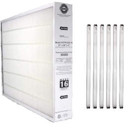 Genuine Lennox X8344 Maintenance Kit 21x26x4 MERV 16 for Lennox PCO-20C w/ 6 UV Bulbs PureAir 604642-01 Lennox X8344 Upgrade Kit 21x26x4 MERV 16 for Lennox PCO-20C