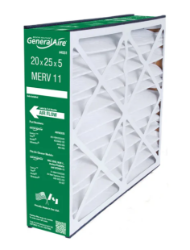Genuine GeneralAire 6FM2025 4551 MERV 11 Air Filter-20x25x5 Genuine GeneralAire 6FM2025, 4551 MERV 11 Air Filter-20x25x5