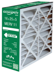 Genuine GeneralAire 6FM1625 Part 4541 MERV 11 16x25x5 Furnace Filter Genuine GeneralAire 6FM1625 Part 4541 MERV 11 16x25x5 Furnace Filter